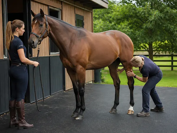 equine physiotherapy support for horses at brookby heights