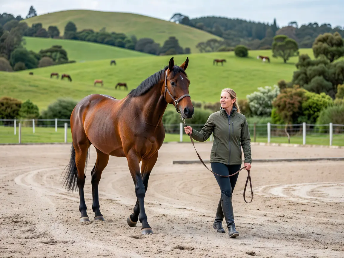 horse rehabilitation and return to work at brookby heights