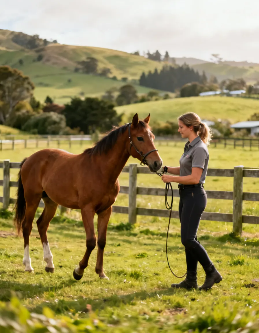 individual early education for a young thoroughbred at brookby heights